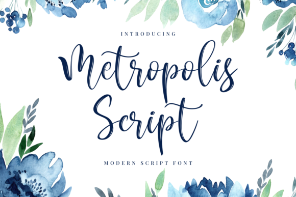 Metropolis Script Font