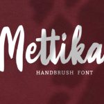 Mettika Font Poster 1