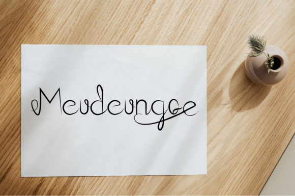 Meudeungoe Font