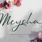 Meysha Font Poster 1