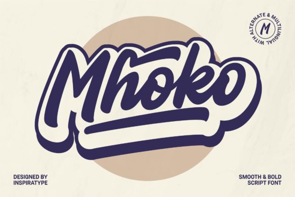 Mhoko Font Poster 1