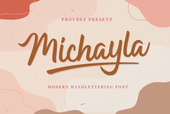 Michayla Font Poster 1