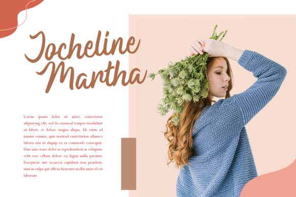 Michayla Font Poster 5
