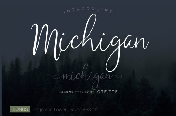 Michigan Font