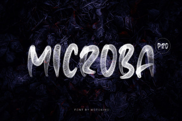 Microba Pro Font Poster 1
