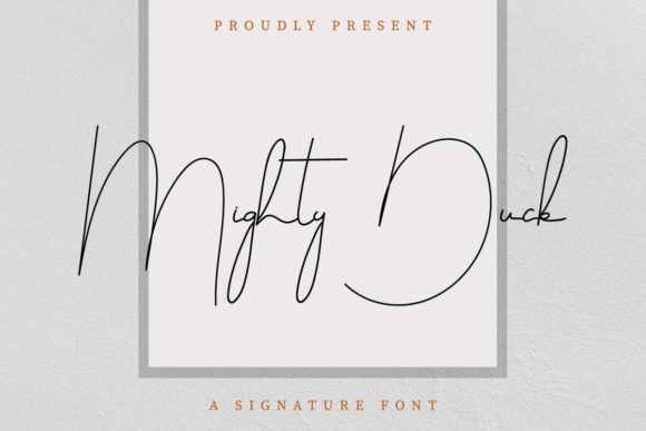 Mighty Duck Font