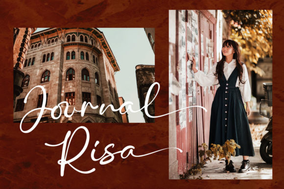 Miguella Charlotte Font Poster 3