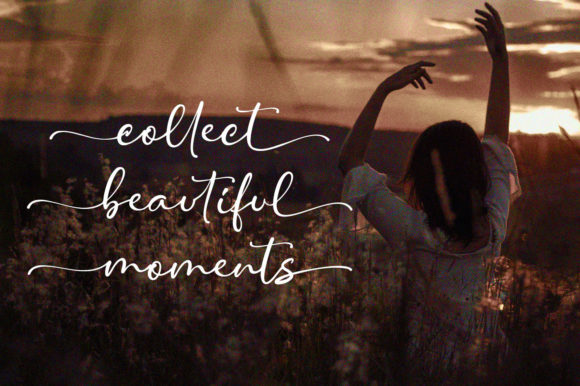 Miguella Charlotte Font Poster 4