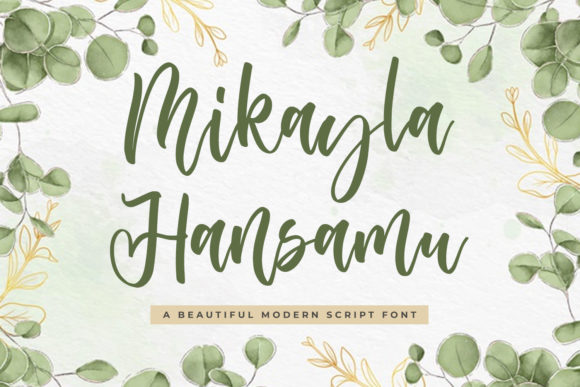 Mikayla Hansamu Font Poster 1