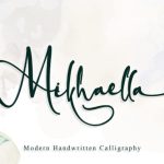 Mikhaella Font Poster 1