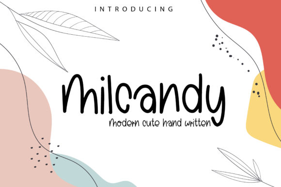 Milcandy Font Poster 1