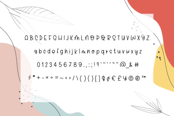 Milcandy Font Poster 5