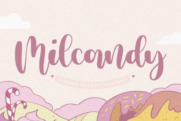 Milcandy Font Poster 1