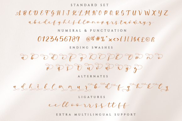 Milda Font Poster 8