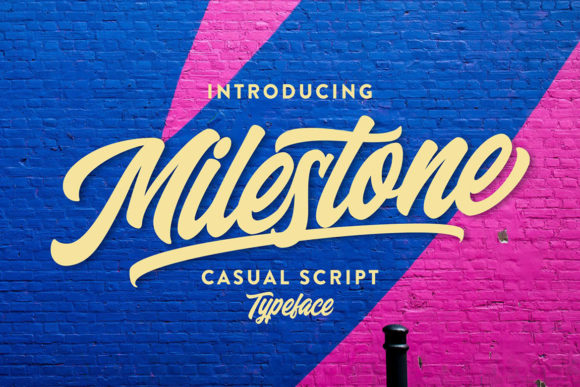 Milestone Font