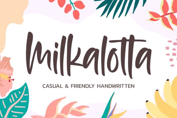 Milkalotta Font Poster 1