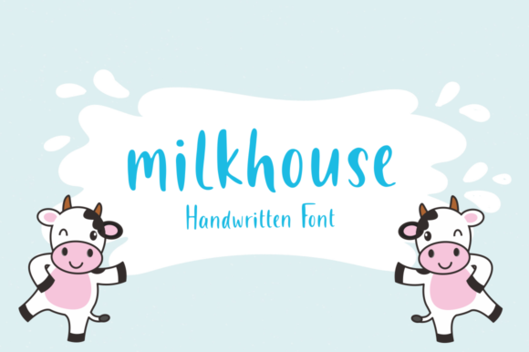 Milkhouse Font Milkhouse Font Poster 1