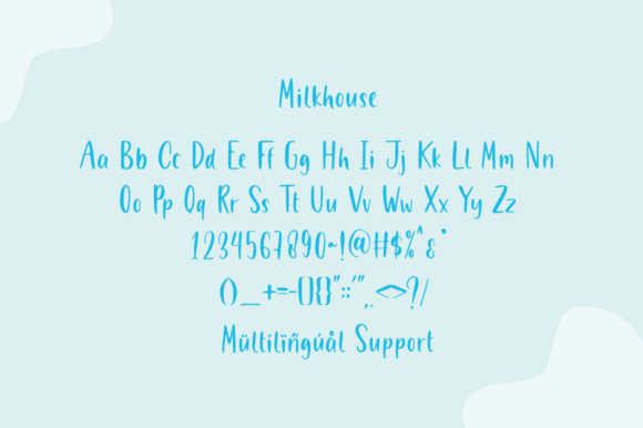 Milkhouse Font Poster 6
