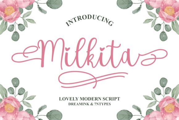 Milkita Font Poster 1