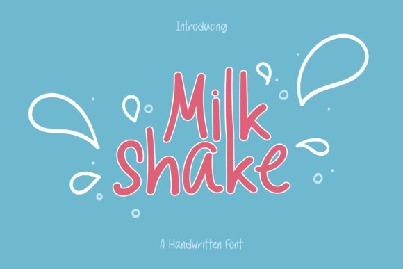 Milkshake Font