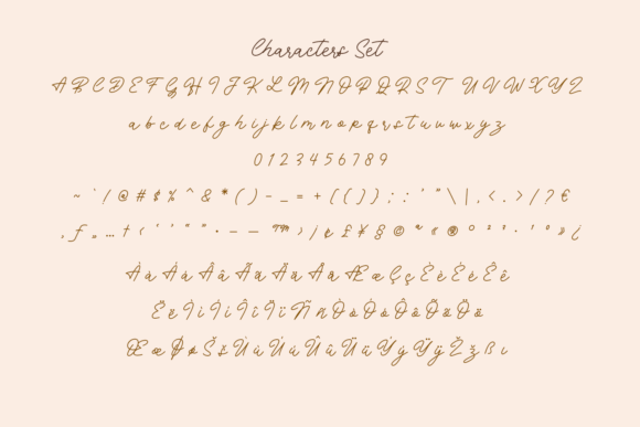 Milky Berry Font Poster 8