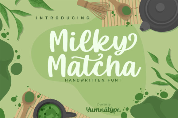 Milky Matcha Font