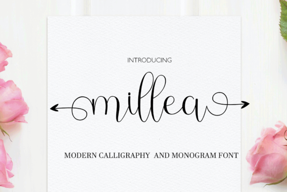 Millea Font Poster 1