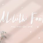 Milutki Font Poster 1