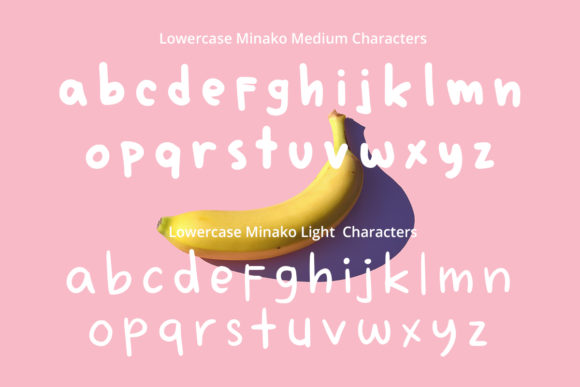 Minako Font Poster 4