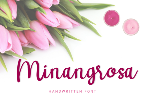 Minangrosa Font Poster 1