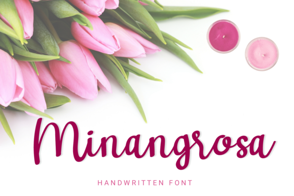 Minangrosa Font Minangrosa Font Poster 1