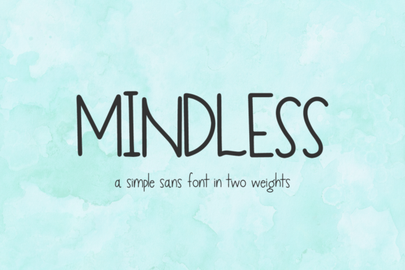 Mindless Font