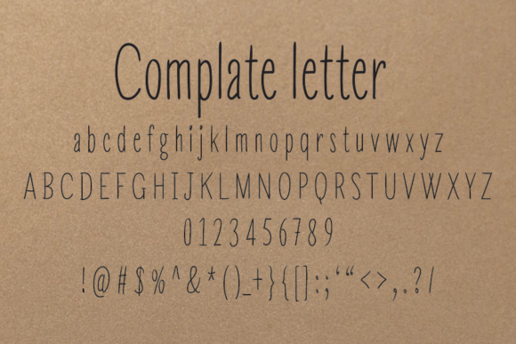 Minimallove Font Poster 4