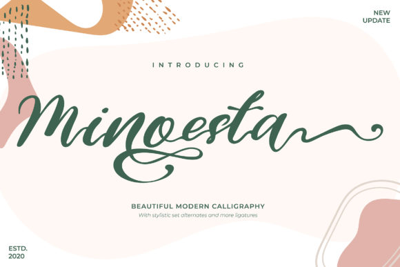 Minoesta Font Poster 1