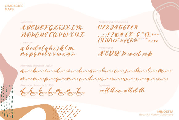 Minoesta Font Poster 5