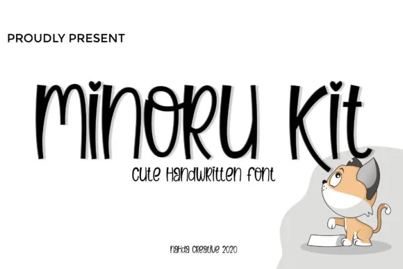 Minoru Kit Font Minoru Kit Font Poster 1