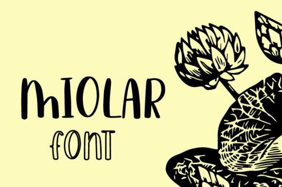 Miolar Font Poster 1