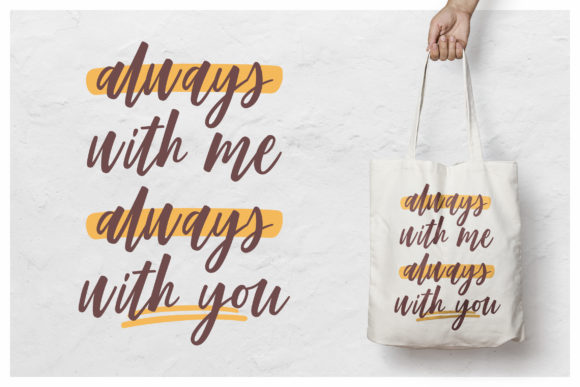 Mirabelle Font Poster 2