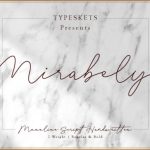 Mirabelya Font Poster 1