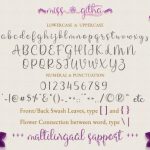 Miss Githa Font Poster 10