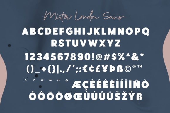 Mister London Font Poster 3