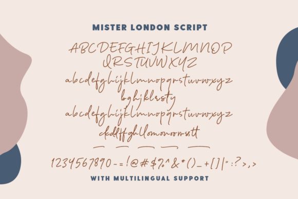 Mister London Font Poster 4