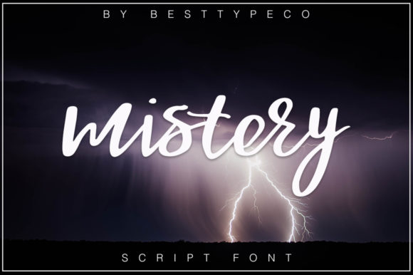 Mistery Font Poster 1