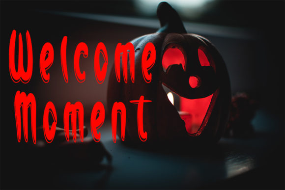 Mistical Halloween Font Poster 2