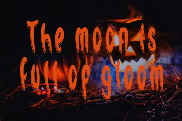 Mistical Halloween Font Poster 3