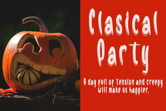 Mistical Halloween Font Poster 4