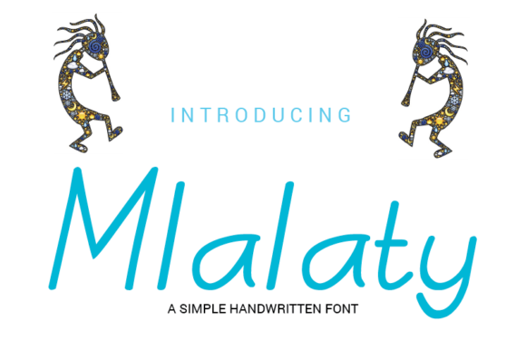 Mlalaty Font Poster 1