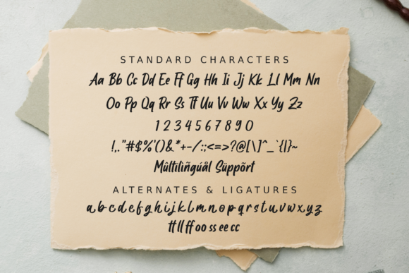 Mockhand Font Poster 7