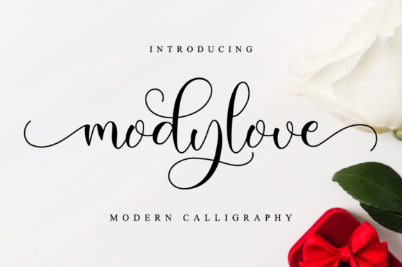 Mody Love Font Poster 1