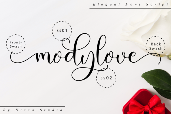 Mody Love Font Poster 10